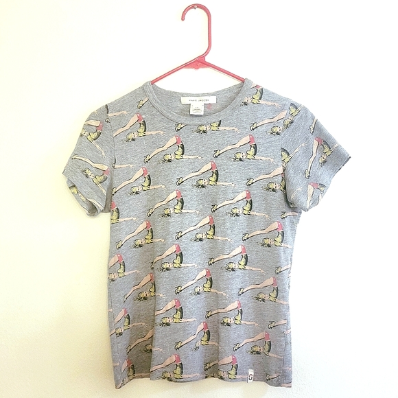 Marc Jacobs Melange Pinup Print Tshirt - Picture 3 of 5